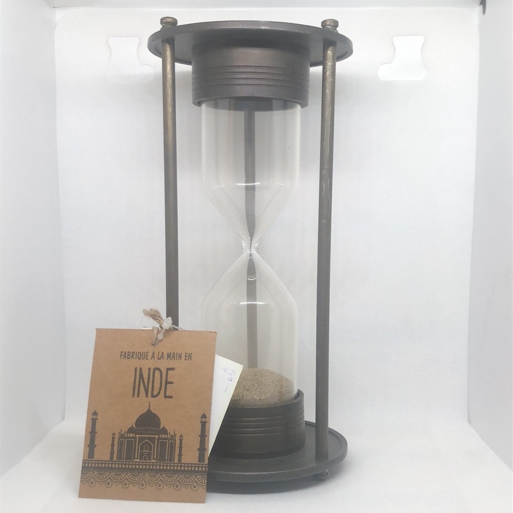 Titanic Rustic Hourglass with Sand colored Sand ⌛️ NWT